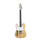 Atlantis Solid Body Electric Guitar Left Hand  - Natural