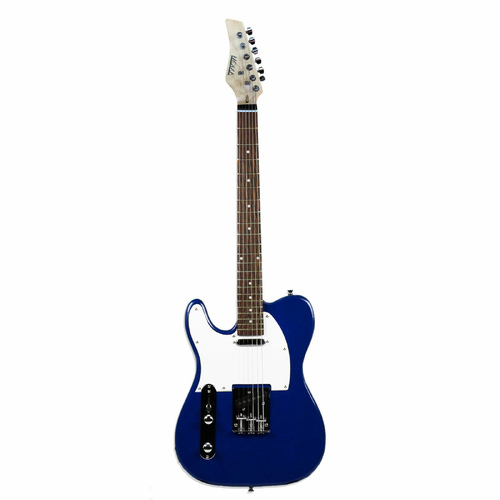 Atlantis Solid Body Electric Guitar Left Handed - Blue